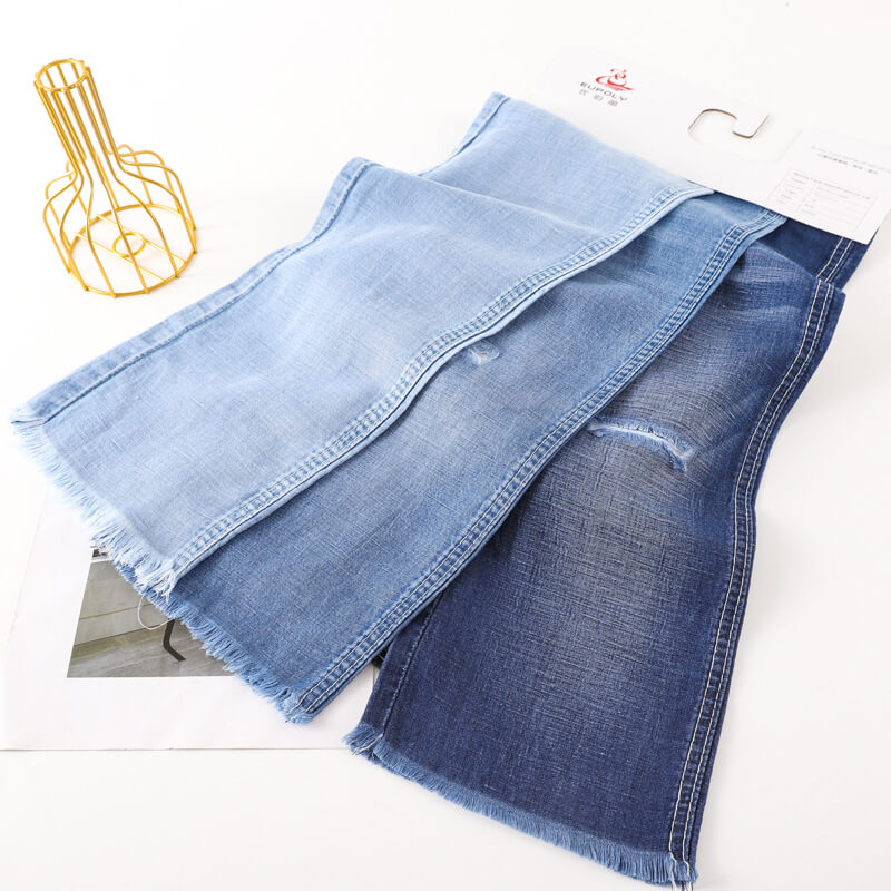 Casual Tencel Woven Denim Fabric for Blouse Wholesale Supplier 4